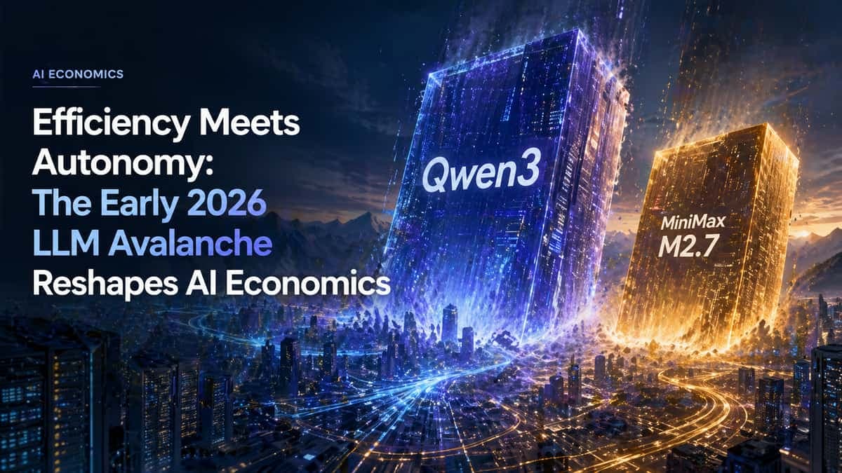 Làn sóng LLM đầu năm 2026: Kỷ nguyên tự vận hành và sự sụp đổ chi phí